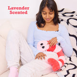 Menstruation Crustacean Shrimp: Lavender-Scented Microwaveable Heating Pad