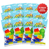 Cats vs Pickles 12pk Mystery Bags Blue Wave A 4" Bean Filled Plushies for Advent Calendars | Blind Bags for Girls and for Boys | Surprise Bean Collectibles | Mystery Bag for Kids & Adults | 12-pack