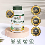 ROAR TO LIFE .......... NATURALLY Gymnema Sylvestre 1200 mg (Highest Potency) Ayurvedic Plant Extract Veg Capsules Supplement Tablets with 75% Gymnemic Acid Non-GMO 60 Count per Serving.