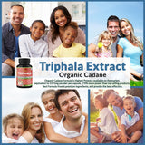Organic Triphala Extract Capsules 5375MG, 5 Months Supply with Turmeric, Guggulu, Ginger, Black Pepper, Moringa - Support Digestion Health & Immune System