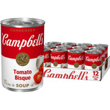 Campbell's Condensed Tomato Bisque Soup, 10.75 oz Can (12 Pack)