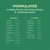 Pet-Tabs Multivitamin and Mineral Supplement for Dogs with Special Nutritional Needs, Chewable Tablet, 60 Count Bottle