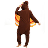 NAITOKE Adult Animal Onesie Halloween Costume Cosplay One-Piece Pajamas Women Man Teens Coffee