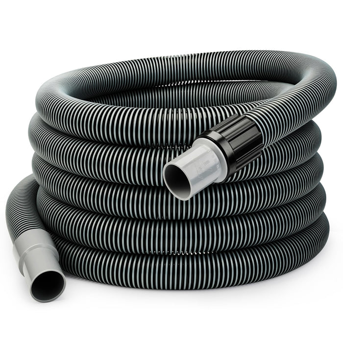Sepetrel Manual Pool Vacuum Hose 1-1/2" x 30ft, Kink-Free Swivel Cuff Heavy Duty Spiral Wound Pool Cleaner Hose for Inground & Above Ground Pools, Skimmer,Not for Automatic Cleaners