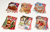 Fun & Whimsical Advent Calendar Greeting Cards - Assortment of 12 Cards with Envelopes by Vermont Christmas Company - The Perfect Early Christmas Card