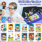 Kids Phone for Boys, Toys for 3-10 Year Old Boys Girls Christmas Birthday Gifts for Kids, Touchscreen Toddler Smartphone Learning Toys, Kids Toys Play Cell Phones with Camera, Games, Music, 8G SD Card