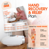 Hand Massager for Arthritis and Carpal Tunnel - Wrist Massager, Hand Massage, Finger Massager, Carpal Tunnel Relief, Arthritis, Hand Massagers Devices with Heat and Compression, Arm Massager for Pain