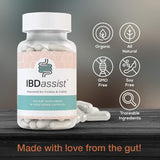 IBDassist™ - IBD Vitamins - Supports with malabsorption and GI Tract Inflammation - Crohn's and Colitis - Inflammatory Bowel