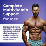 Alpha Tribe Multivitamin for Men with Sea Moss, Black Seed Oil, Ashwagandha, Turmeric Bladderwrack, Burdock,Vitamin C, Elderberry, Manuka, Yellow Dock | Daily Men's Vitamins and Minerals Supplement