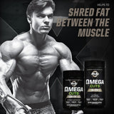 PMD Sports Omega Cuts Elite -Fat Loss-Muscle Defining Formula - Omega Fatty Acids, MCT's and CLA for Muscle Definition and Maintenance - Keto Friendly For Women and Men - Stimulant Free (180 Softgels)