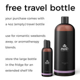 Melt Sensual Massage Oil | Relaxing, Therapeutic Sweet Almond Oil | Soft, Moisturizing Skin Therapy | Provides Couples with Muscle, Body Tension & Stress Relief (16oz)