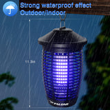 PALONE Electric Bug Zapper for Outdoor/Indoor, 4500V 20W Mosquito Indoor, Waterproof Mosquitos Killer Outdoor, Fly Home Garden Back Yard Patio