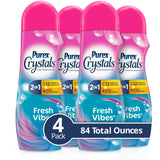 Purex Crystals in-Wash Fragrance and Scent Booster, Fresh Vibes, 21 Ounce, 4 Count