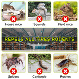 YUEQINGLONG Mouse Repellent, Peppermint to Repel Mice and Rats,Agreeable Smell and Environmentally Friendly Rodent Repellent for House Indoor, Car Engines, Camper and Home (brown-25)