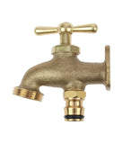 Darlac Take Anywhere Outside Tap - Solid Brass Outdoor Tap Compatible with Hose Fittings - Ideal Garden Tap for Allotments, Sables and Builder Yards - No Plumbing Required