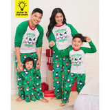 The Children's Place Baby Kids 2 Piece Family Matching, Holiday Pajama Sets, Fleece, Green Christmas with My Gnomies