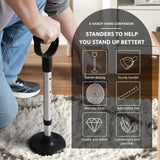 Besingki Mobility Aids Tool Adjustable Standing Assist Devices Portability Standing Aid Device Stable Supports Equipment for Rising Indoors, Garden Work,Outdoor Work,Doing Housework