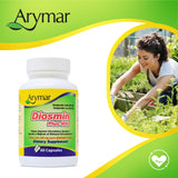 ARYMAR Diosmin Plus 900, Circulatory System Support (60 Capsules/Pack of 1)