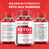 (2 Pack) Boostline Keto ACV Gummies - Official Formula - Boostline Keto + ACV Gummies with 1000MG Apple Cider Vinegar Vitamin Supplement, Boost Line Keto Plus Acv Gummies Reviews Keto (120 Gummies)