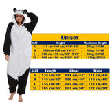 MAJ&COS Onesie Panda Animal Costume Adult Pajamas Cosplay Halloween Unisex Onesies Women Men