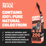 Bully Max 2-in-1 Puppy Soft Chews for Immunity & Growth - Puppy Dog Food Supplements and Vitamins for Health & Immune Support - Essential Dog Multivitamin for All Breeds, Small & Large Breed Puppies