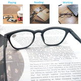 HAPJOYS Reading Glasses Women Men Stylish Readers 4.0 Lightweight Frame Glasses for Reading 3 Pack Black/Tortoise/Clear