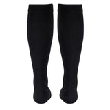 Truform Compression Socks, 15-20 mmHg, Men's Dress Socks, Knee High Over Calf Length, Black, X-Large