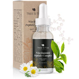 Tree To Tub Peptides & Niacinamide Serum For Face - Advanced Anti Aging Multi Peptide Complex Serum For Men And Women With Niacinamide, Synthesized Growth Factors, Collagen Peptides & Green Tea