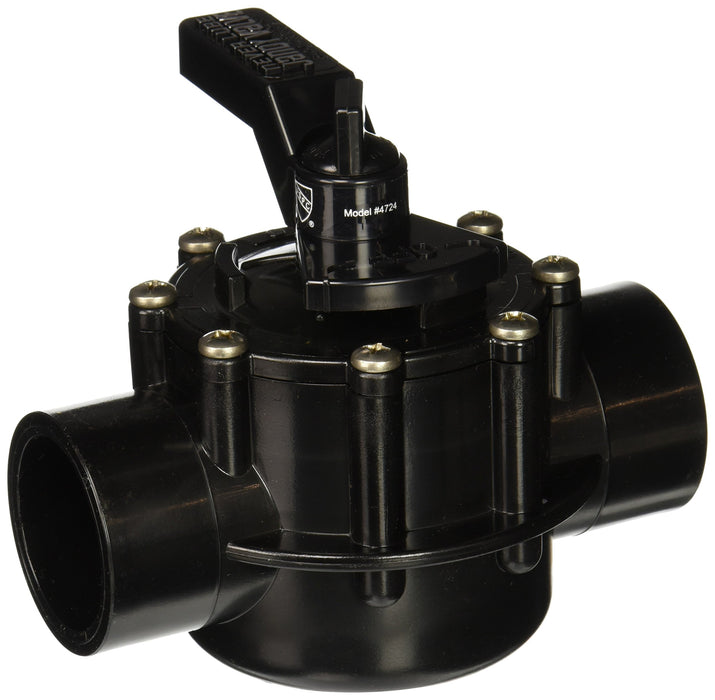 Jandy Genuine Parts Neverlube 1 1/2" - 2" Positive Seal, 2 Port Valve, 4724
