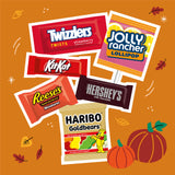 Hershey Miniatures Assorted Flavored, Halloween Candy Bulk Bag, 97.96 oz (330 Pieces)