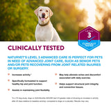 NaturVet Clinically Tested ArthriSoothe-Gold Level 3 Advanced Joint Care for Dogs and Cats, 240 ct Time Release, ChewableTablets, Made in USA