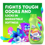 Gain + Odor Defense Liquid Fabric Softener, Super Fresh Blast Scent, 140 oz 190 Loads, HE Compatible