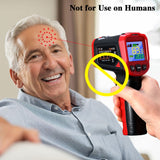 Infrared Thermometer - FKM Digital Temperature Gun with Patented Circular Laser, Non Contact Laser Thermometer Gun for Cooking/Ovens/Home Repairs, -58℉~1022℉ (-50℃-550℃), Not for Use on Humans…