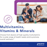 Pure Encapsulations PureGenomics Multivitamin - Supplement to Support Nutrient Requirements of Common Genetic Variations - with Vitamin A,B,C,D,E, K & Minerals - 30 Capsules