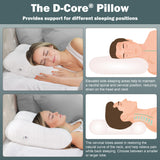 Core Products D-Core Cervical Support Pillow, Standard Firm, Midsize