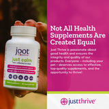 Just Thrive - Just Calm - Cortisol Manager - Calming, Memory, and Mood Support Supplement - Vegan, 30 Calm Capsules