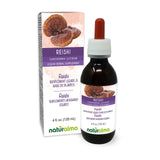 Naturalma Reishi (Ganoderma lucidum) fungus or mushroom Alcohol-free Tincture - 4 fl oz Liquid extract in drops - Herbal supplement - Vegan