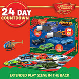 JOYIN 2023 Christmas Advent Calendar for Kids, 24 Days Countdown Calendar Toys with Diecast Cars Set for Boys Kids Party Favors, Classroom Prizes, Xmas Gift