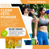 Electrolyte Hydration Powder – Tangerine Pineapple Flavor, 50 Servings