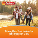 Redoxon Immunity Vitamin Triple Action Formula with C, D and Zinc Orange Flavoured Effervescent, Tablets 45 Pack