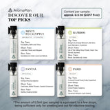 Aromaplan Sample Set, Top Picks Set Collection Exclusively for Smelling, NOT Machine USE - 12 Premium Scent Samples- Discover Our Top Picks Scent Fragrances - USA Fragrance (12 Samples Kit)