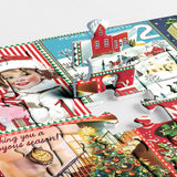 Christmas Advent Calendar Puzzle 1000 Piece for Adult, Christmas Countdown Calendar 2024 Jigsaw Puzzle, Holiday Santa Puzzle for Adult 1000 Piece