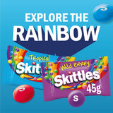 SKITTLES Fruit Sweets Pack of 36 x 45g Packs