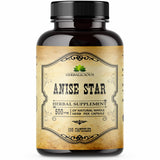 HERBALICIOUS Star Anise Dietary Supplement – 100 Capsules Anise Extract for Men and Women – Natural 1000mg Powerful Formula with No Fillers, Preservatives – Immune Strength, Rich in Antioxidants
