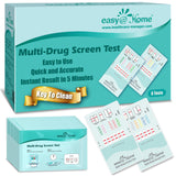 6 Pack Easy@Home 12 Panel Instant Test Kits - #EDOAP-6125B EXP 2024-10-18