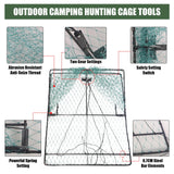 Bird Trap Outdoor Hunting Trap Bird nets Camping Hunting Cage Tools Cage Trap,Sturdy Upgraded Version of The breeding Hunting Animal Traps for Birds Pigeons Chinken Pheasant Duck (24x20 inches)