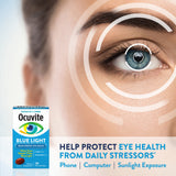 Ocuvite Blue Light Lutein 25mg Lutein & Zeaxanthin Supplement, by Bausch + Lomb, 30 Softgels (Packaging May Vary)