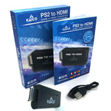 Kaico Edition - PlayStation 2 PS2 HDMI Converter - PS2 to HDMI - Component to HDMI Converter Adaptor - Play PlayStation 2 on Your HDMI TV - Retro Gaming PS2 HDMI Converter Adapter…