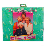 Bioworld The Golden Girls TV Show 12 Days Of Socks Advent Calendar Set (shoe size 8-12)