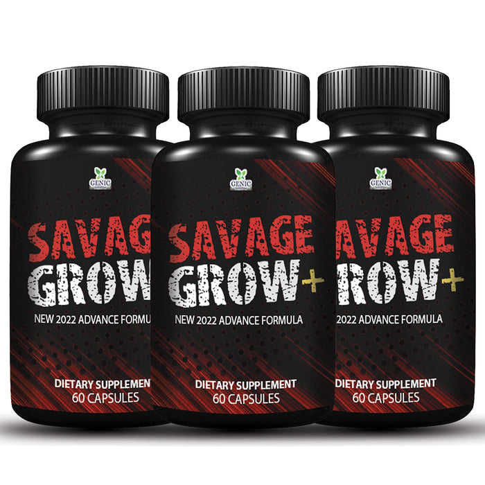 Savage Grow New 2022 Advanced Formula is All Natural Supplement to Help Men (3)